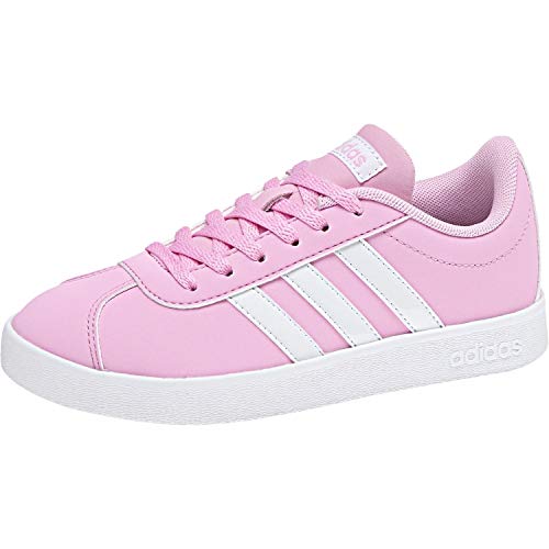 Adidas Vl Court 2.0 K Zapatillas de deporte Unisex adulto, Rosa (Rosa 000), 38 2/3 EU