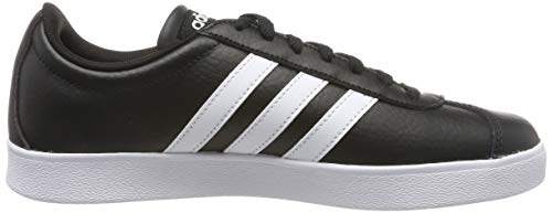 adidas VL Court 2.0', Zapatillas Hombre, Negro (Core Black/Footwear White/Footwear White 0), 43 1/3 EU