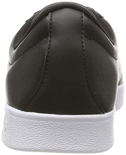 adidas VL Court 2.0', Zapatillas Hombre, Negro (Core Black/Footwear White/Footwear White 0), 43 1/3 EU