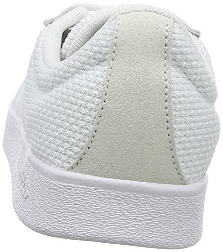 adidas VL Court 2.0, Zapatillas Mujer, Blanco (Footwear White/Footwear White/Core Black 0), 40 2/3 EU