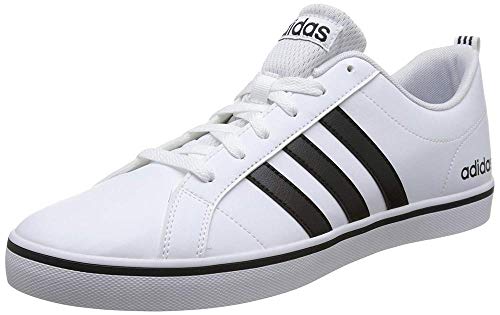 Adidas Vs Pace, Zapatillas Hombre, Blanco (Footwear White/Core Black/Blue 0), 41 1/3 EU