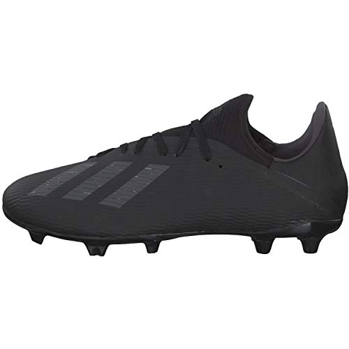 adidas X 19.3 FG, Zapatillas de Fútbol Hombre, Negro (Core Black/Utility Black/Silver Met. Core Black/Utility Black/Silver Met.), 42 EU