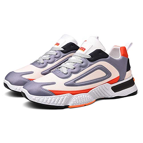 Aerlan Laufschuhe für Männer und Frauen,Zapatos para Correr de Aire para Mujer,Zapatos Casuales Masculinos Deportes Gruesos Zapatos de Senderismo al Aire Libre-Green_44#