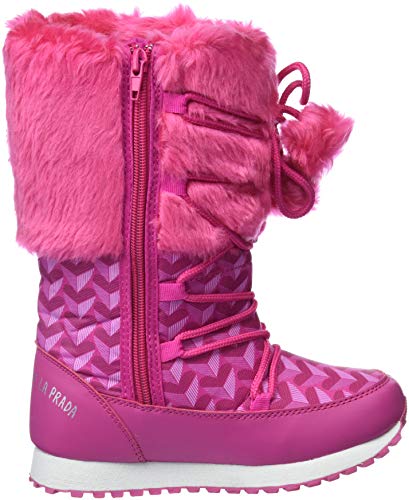 Agatha Ruiz de la Prada 181981, Botas Slouch para Niñas, Rosa (181981/B/Amz Fucsia (Textil), 32 EU