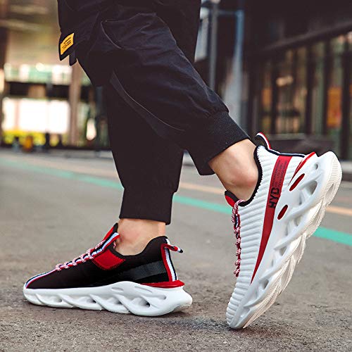 Ahico Zapatillas de Deporte de Moda para Hombre Zapatos para Caminar Zapatillas Deportivas Transpirables para Exteriores Zapatillas Deportivas de Gimnasio Deportivo Zapatillas de Deporte Casuales