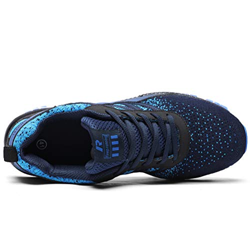 Ahico Zapatillas de Deporte para Correr Hombres Tenis Zapatos Ligero Moda Caminar Transpirable Entrenamiento Deportivo para Hombres