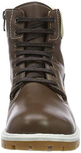 Andrea Conti 0026809, Botas Militares Mujer, Marrón Oscuro 061, 38 EU