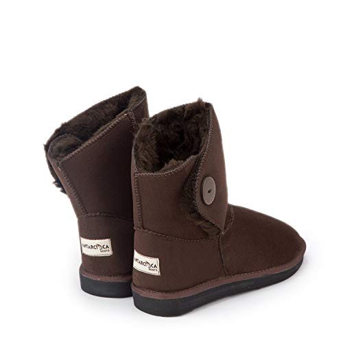 Antarctica Boots Botas para mujer con diseño de pelo, color Marrón, talla 37 EU