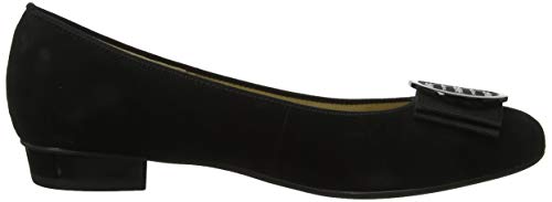 ara Bari 1243720, Bailarinas Mujer, Negro (Schwarz 75), 39 EU