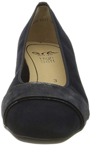 ara Graz 1211836, Zapatos de Tacón Mujer, Azul (Blau, Navy 05), 37 EU