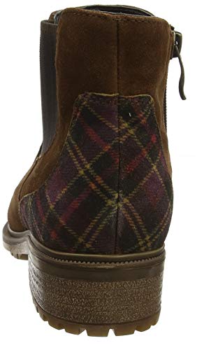 ara Kansas 1248801, Botas Chelsea Mujer, Marrón (Setter/Cognac 66), 37 EU