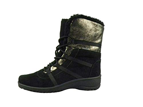 ara München-St-Gor-Tex botas de nieve Mujer, negro (Schwarz), 39 EU (6 UK)