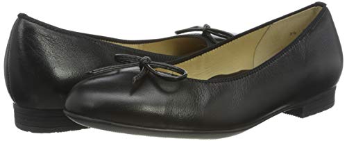 ARA Sardinia 1241329, Zapatos Tipo Ballet Mujer, Negro 01, 42.5 EU