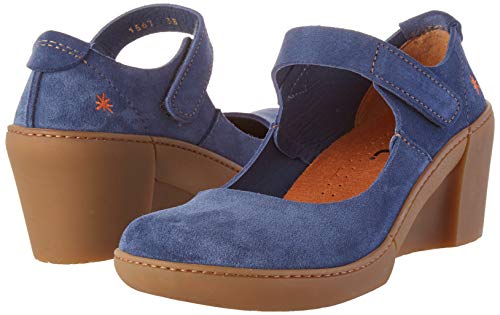 Art Rotterdam, Zapatos de tacón con Punta Cerrada Mujer, Azul (Denim Denim), 39 EU