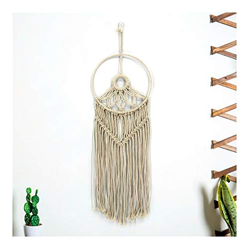 Artículos para el hogar Moda Tapiz del colector del sueño nórdica V Macrame colgar de la pared decoración del sitio de boda hecho a mano de la decoración del partido regalo for las mujeres Decoración