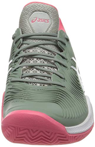 Asics Court FF 2 Clay, Tennis Shoe Mujer, Slate Grey/White, 38 EU