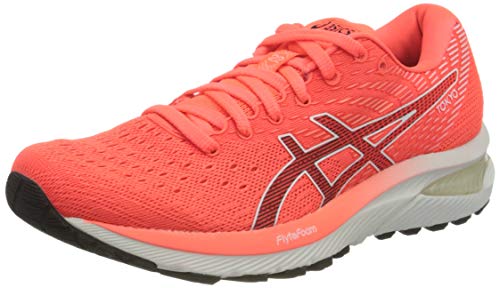 Asics Gel-Cumulus 22 Tokyo, Road Running Shoe Mujer, Sunrise Red/Black, 38 EU