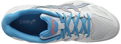 Asics Gel-Flare 5 W, Zapatos de Voleibol Mujer, Blanco Black 0, 47 EU