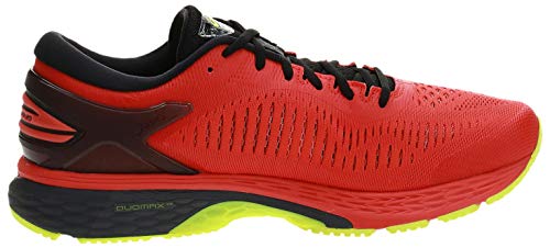 Asics Gel-Kayano 25, Zapatillas de Running Hombre, Rojo (Cherry Tomato/Safety Yellow 801), 42.5 EU