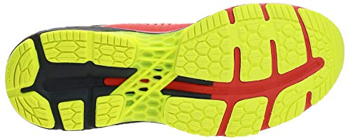 Asics Gel-Kayano 25, Zapatillas de Running Hombre, Rojo (Cherry Tomato/Safety Yellow 801), 42.5 EU