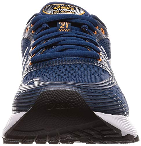 Asics Gel-Nimbus 21, Zapatillas de Running por Hombre, Azul (MakoBlue/Black 402), 43.5 EU