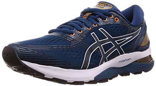 Asics Gel-Nimbus 21, Zapatillas de Running por Hombre, Azul (MakoBlue/Black 402), 43.5 EU