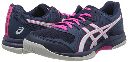 Asics Gel-Rocket 9, Zapatillas de Deporte Interior Mujer, Chaquetón/Blanco, 38 EU