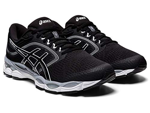 ASICS Men's Gel-Ziruss 3 MX Running Shoes, 10M, Black/Black