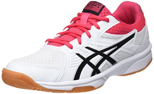 Asics Upcourt 3, Zapatillas de Deporte para Mujer, Blanco (White/Pixel Rosa), 40 EU