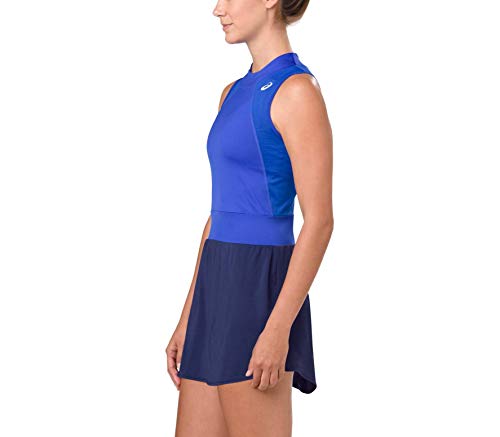 Asics Vestido de Mujer Gel-Cool Azul Oscuro, XS Ropa Exterior