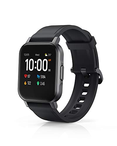 AUKEY Smartwatch, Reloj Inteligente Deportivo Impermeable IP68 Pulsera de Actividad Inteligente con Monitor de Sueño Controlador de Música para Hombre Mujer y Niños, Admite Android y iOS