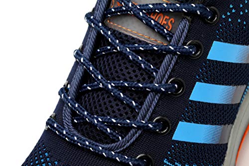 Axcer Hombre Industria Construcción Zapatillas de Seguridad con Puntera de Acero Antideslizante Transpirable S3 Zapatos de Trabajo Comodas Calzado de Trabajo Deportivos de Protección