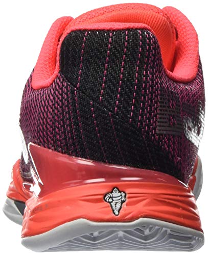 Babolat Jet Mach II Clay Sandplatzschuh Damen-Rot, Schwarz, Zapatillas de Tenis Mujer, Negro Rosa 976, 38 EU