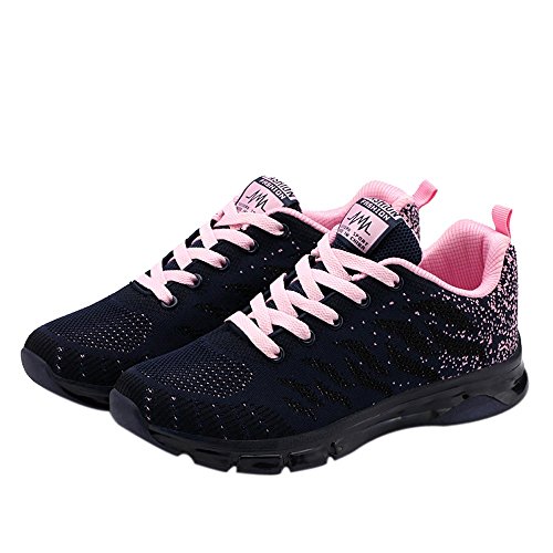 BBestseller-Zapatos Zapatillas Planas para Mujer Casuales Cabeza Sandalias para Mujer Zapatos con Cordones Zapatos Deportivos Sneakers Running Zapatos