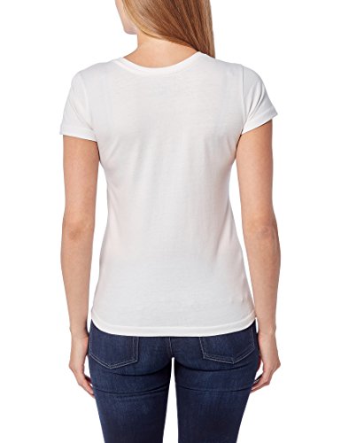 Berydale BD158 Camiseta de manga corta con cuello de pico, Blanco, S, Pack de 3