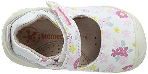 Biomecanics 192116, Bailarinas Niñas, Multicolor (Blanco Y Flores (Sauvage Y Estampado) B), 22 EU