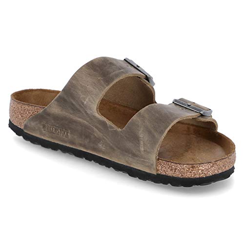 Birkenstock Arizona FL WB, Faded Khaki, 37