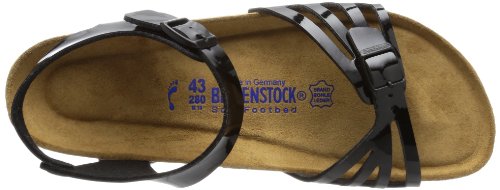 Birkenstock Bali, Zuecos para Mujer, Lack Schwarz, 36 EU