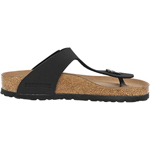 Birkenstock Gizeh Vegan Mujer Sandalias Negro 40 EU