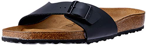 Birkenstock Madrid Birko Flor, Zuecos Hombre, Negro, 42 EU