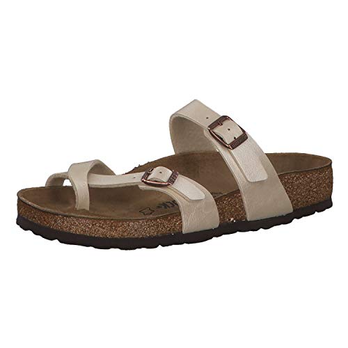 Birkenstock MAYARI BF GRACEFUL 71661 - Sandalias de vestir para mujer, color blanco, talla 37