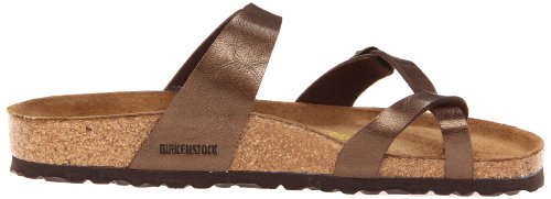 Birkenstock Mayari Zapatillas de estar por casa con talón abierto Mujer, Marrón (Graceful Toffee Graceful Toffee), 37 EU (4.5 UK)