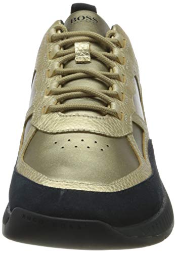 Boss Titanium_Runn_ltmt, Zapatillas Hombre, Gold710, 41 EU