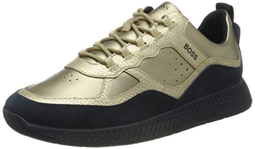 Boss Titanium_Runn_ltmt, Zapatillas Hombre, Gold710, 41 EU