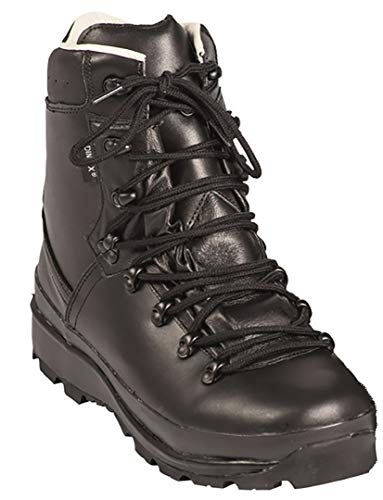 Botas de montaña negras Mil-Tec BW German Army Black para hombre (295) Talla 46 EU