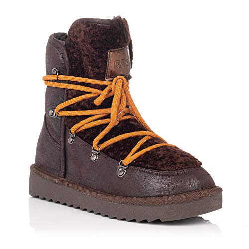 Botas Planas D.Franklin Nordic TRK 18149 Marrones