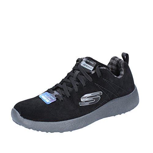 BOTIN MUJER SKECHERS - BURST KOOPY NEGRO (43)