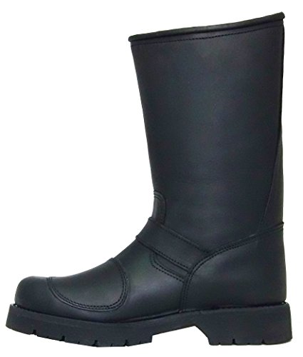 Botosvalverde - 807 - Bota Moto Cambio Box - Color : Negro - Talla : 42