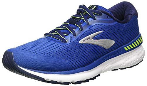 Brooks Adrenaline GTS 20, Zapatillas para Correr Hombre, Blue Nightlife White, 45 EU