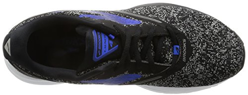 Brooks Launch 4, Zapatillas de Gimnasia Hombre, Negro (Black/Anthracite/Electric Blue), 42 EU